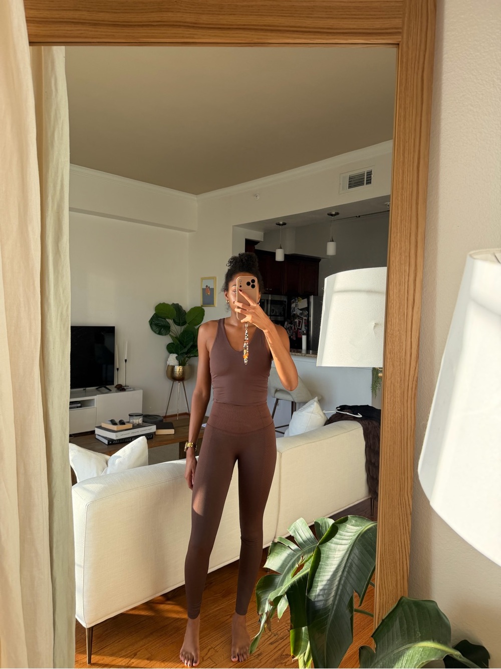 Women's Brown Leggings